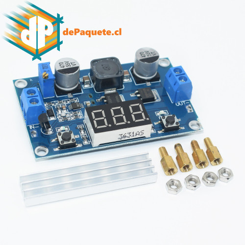 Convertidor de voltaje DC-DC Step-Up con display – LTC1871